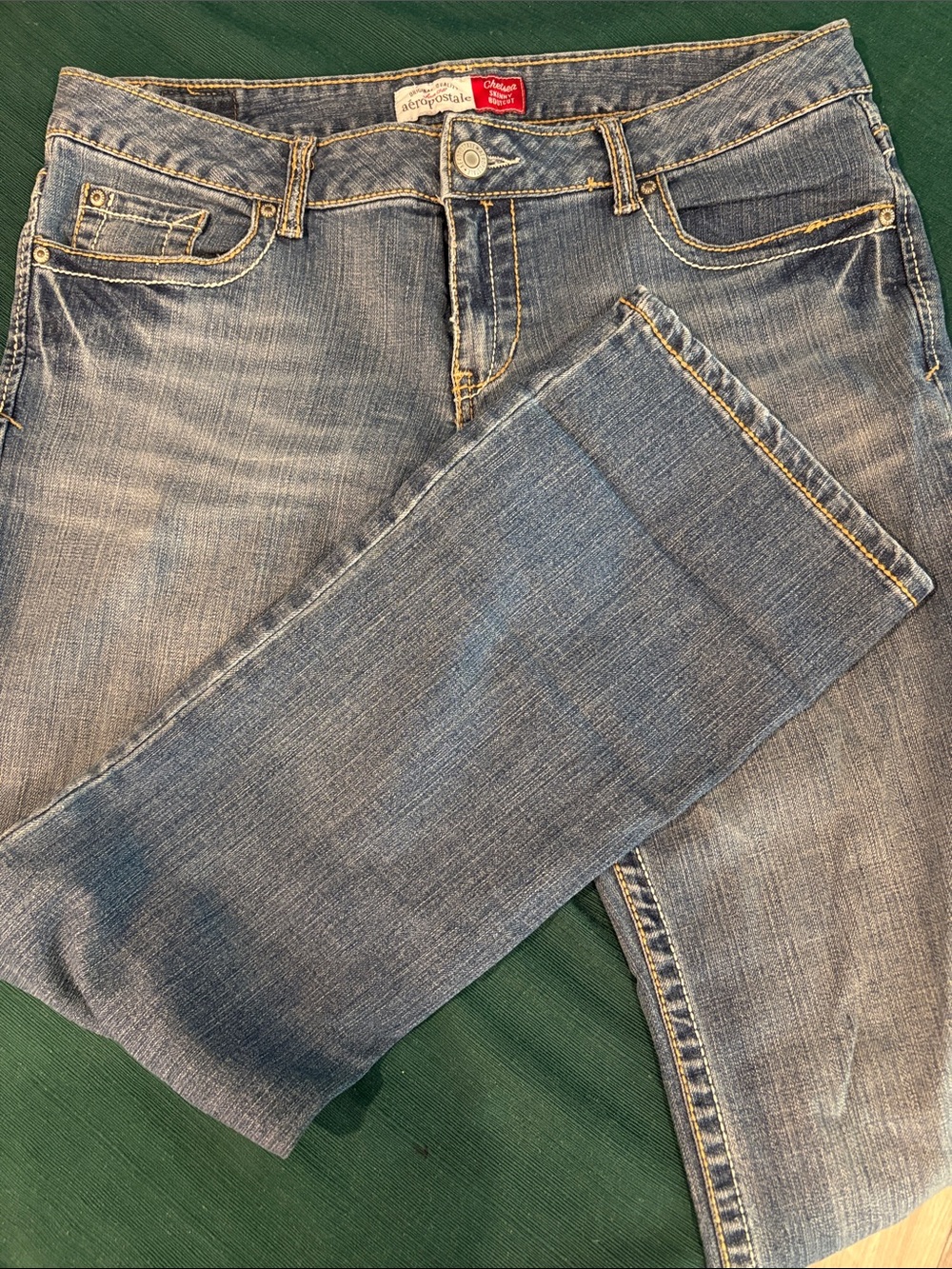 Aeropostale Chelsea Skinny Bootcut Jeans Women’s 15/16 Y2K